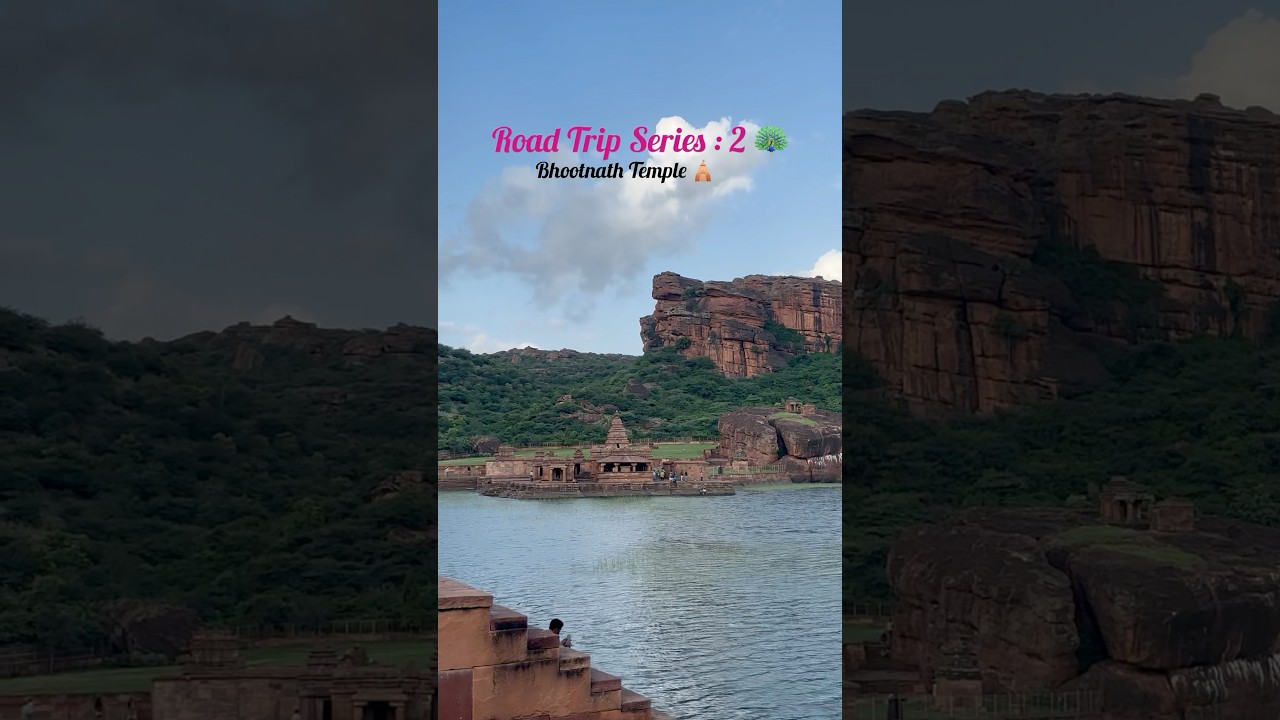 Hidden Gem in Karnataka 💫Agastya Lake &Boothnath Temple &ndash;where history meets nature!#shorts#Badami