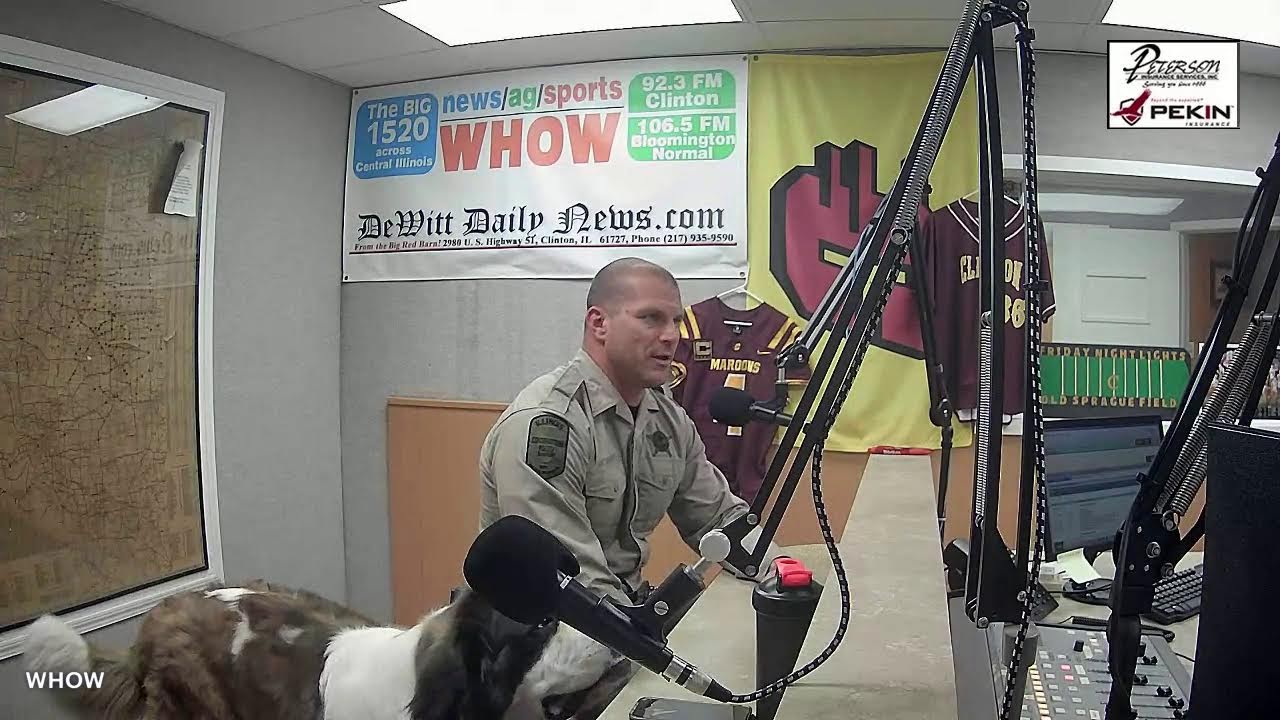 WHOW Morning Show with DNR Conservation Police Officer