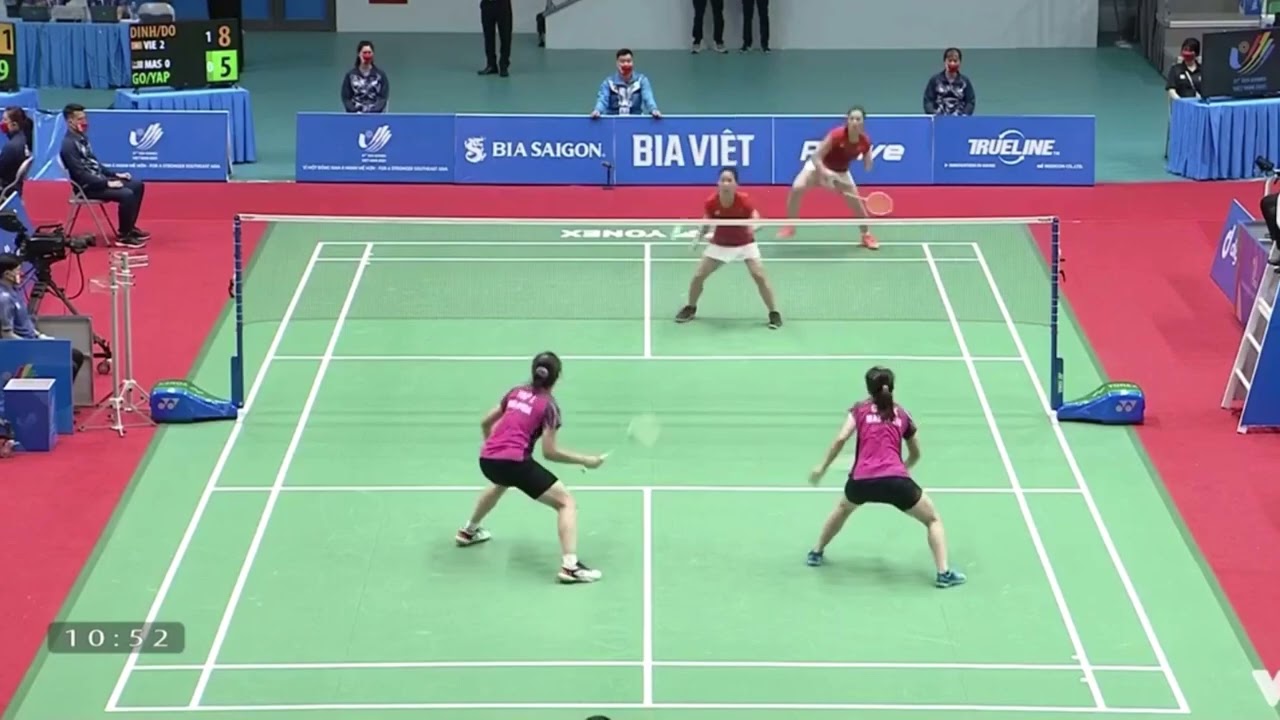 THĂNG HOA CẦU LÔNG ĐÔI NỮ  | VIỆT NAM vs MALAYSIA| SEA GAMES 31