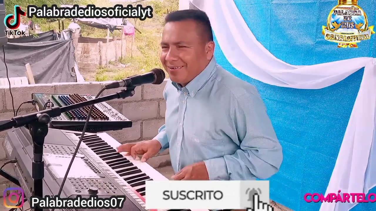 SALMISTA  EDUARDO MERCHAN POPURI DE ALABANZA CRISTIANA  DE JUBILO