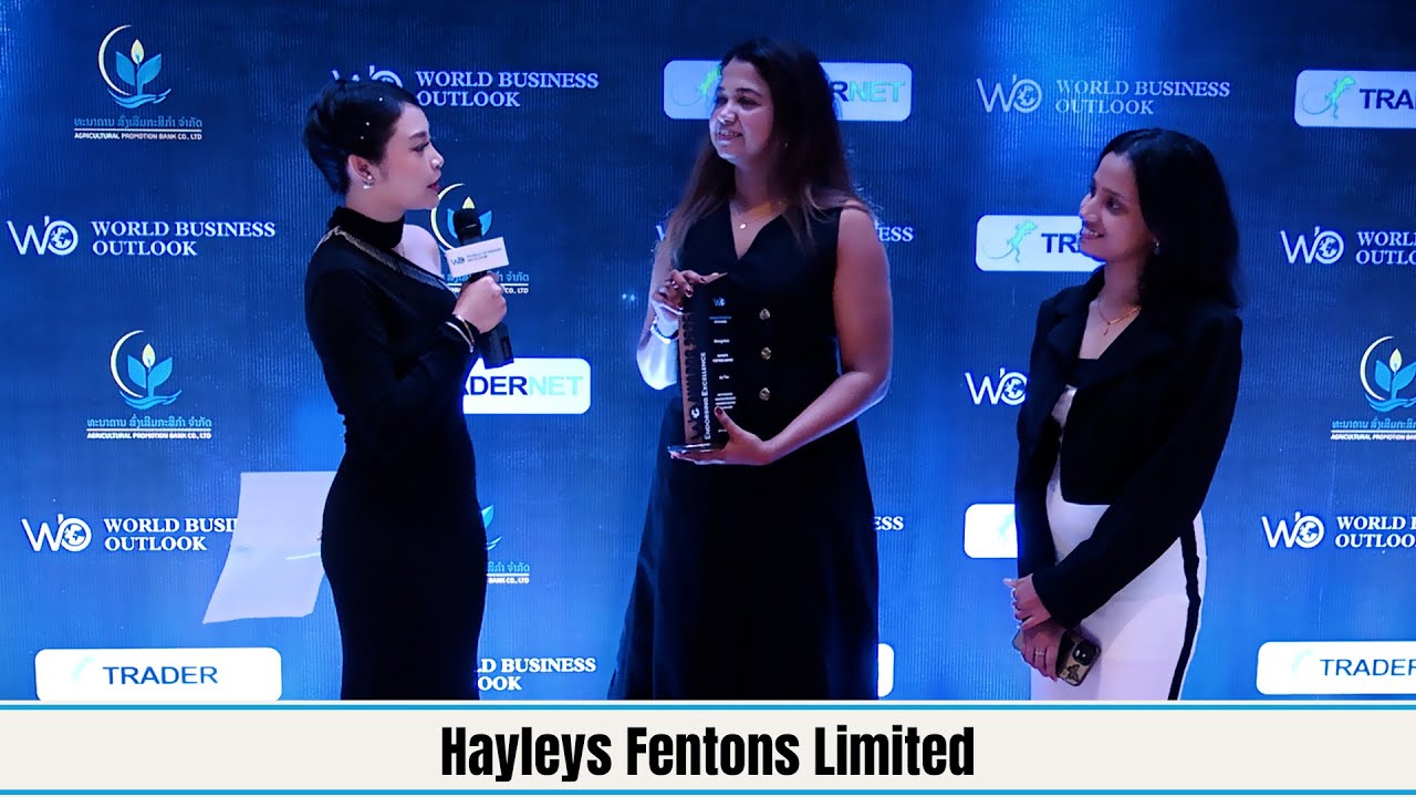 Post Award Interview for Hayleys Fentons Limited | WBO Awards 2025