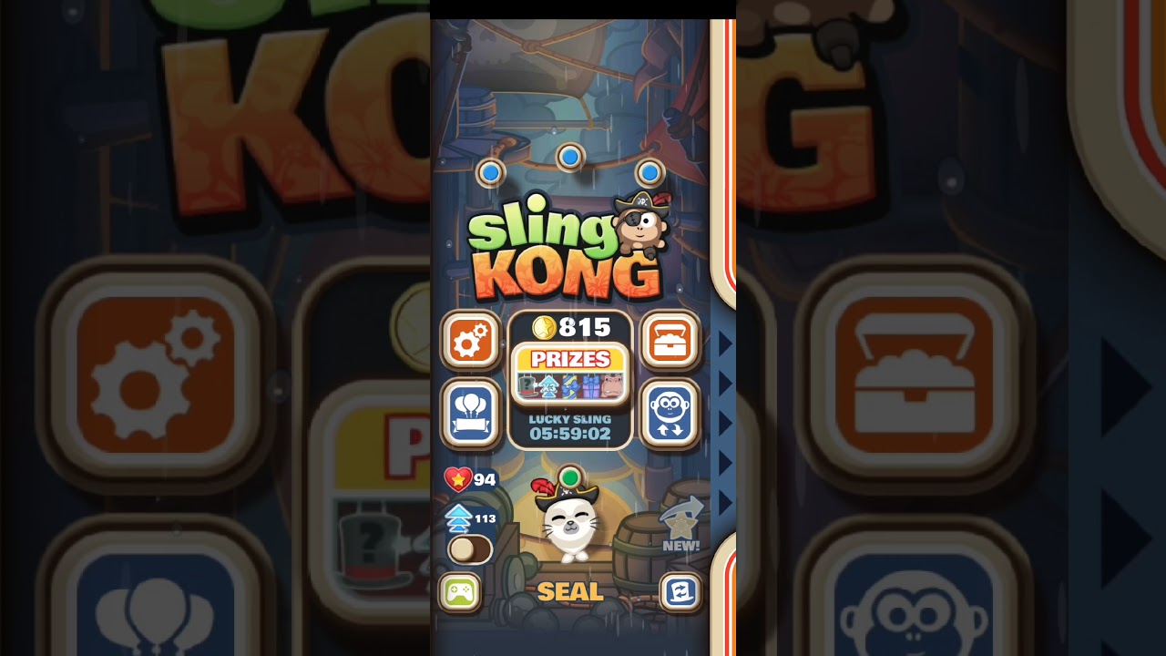 Sling Kong [Pirate Ship Theme Music With Rain]