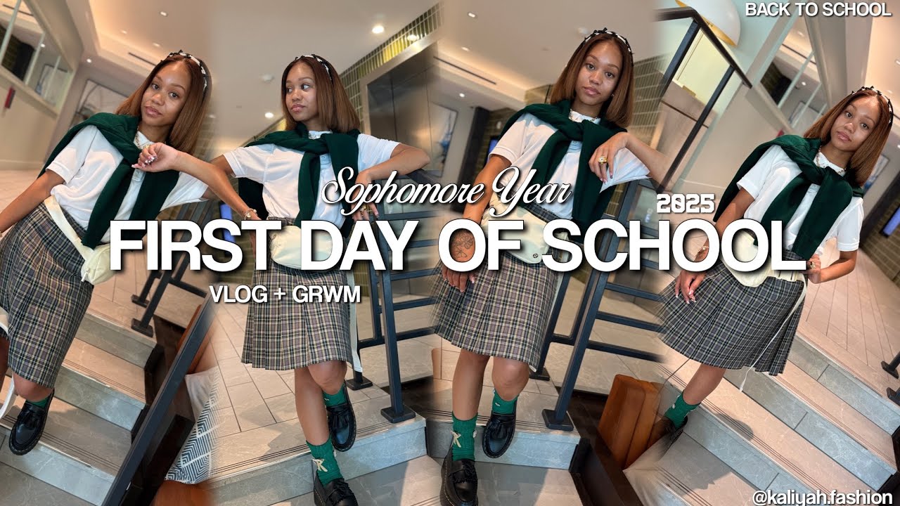 First day of school | Sophomore Year (10th grade)