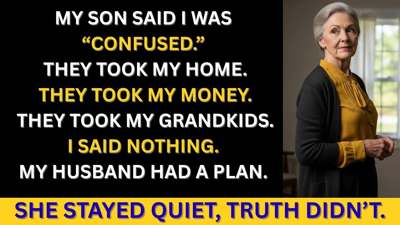 MY SON STOLE MY LIFE — BUT MY HUSBAND’S FINAL PLAN DESTROYED THEM ALL