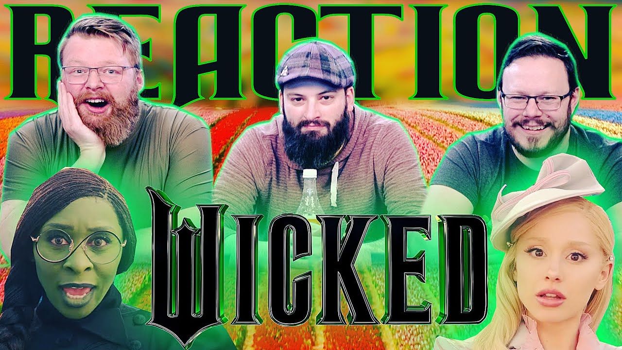 Wicked - Official Trailer REACTION!!