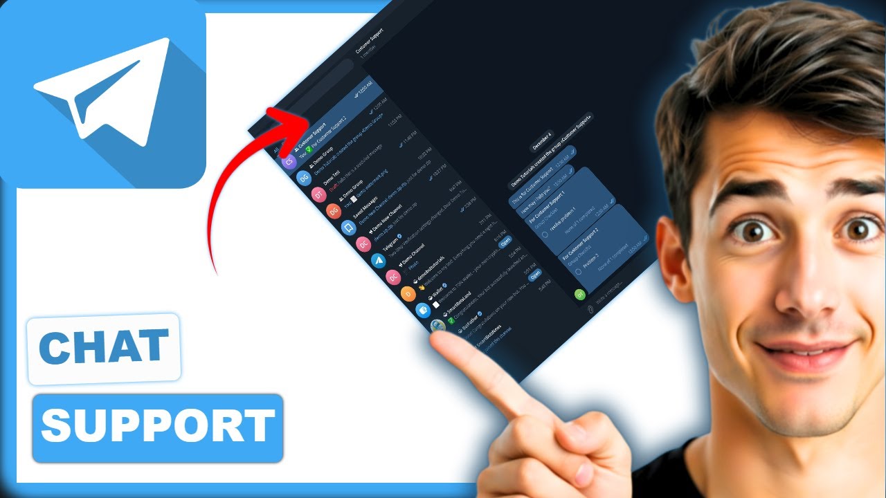 Как использовать Telegram для поддержки в чате (самый простой способ) (руководство 2026 года)