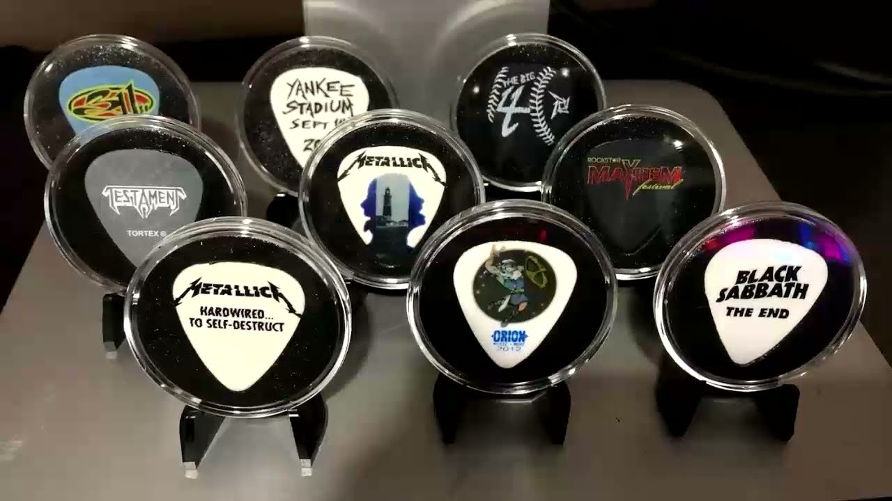 Guitar Pick Collections - Version 1 - Guitar Pick Displays