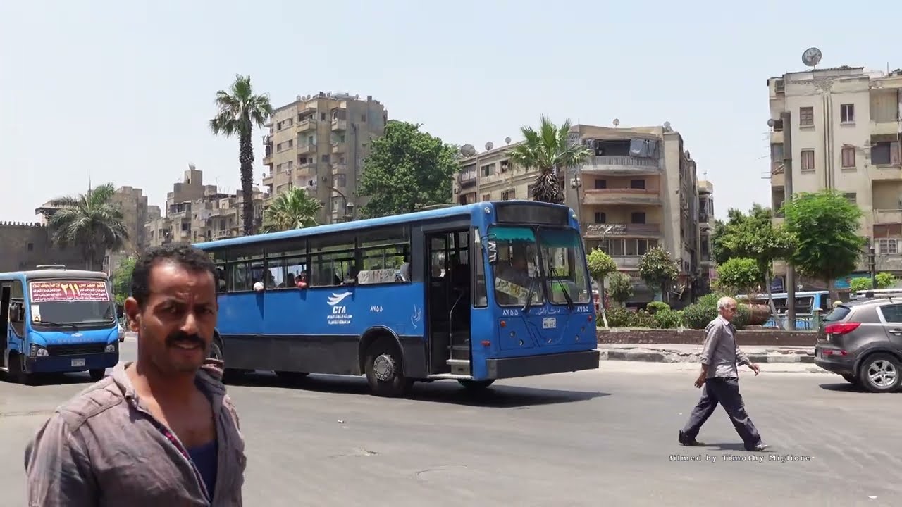 Buses in Cairo, Egypt 2022 الحافلات في القاهرة