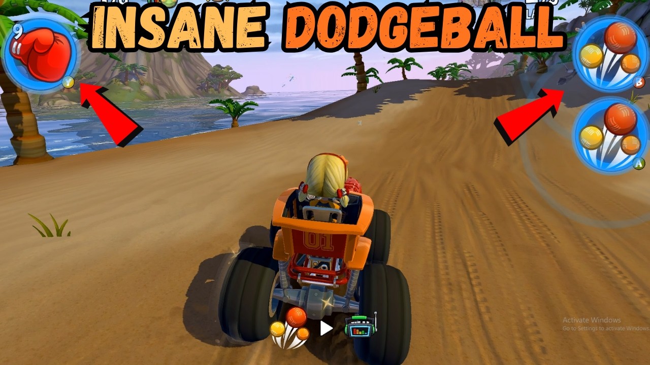 INSANE Dodgeball Challenge! 🔥 10X Roxie + Tractor Power  BBR2 Gameplay