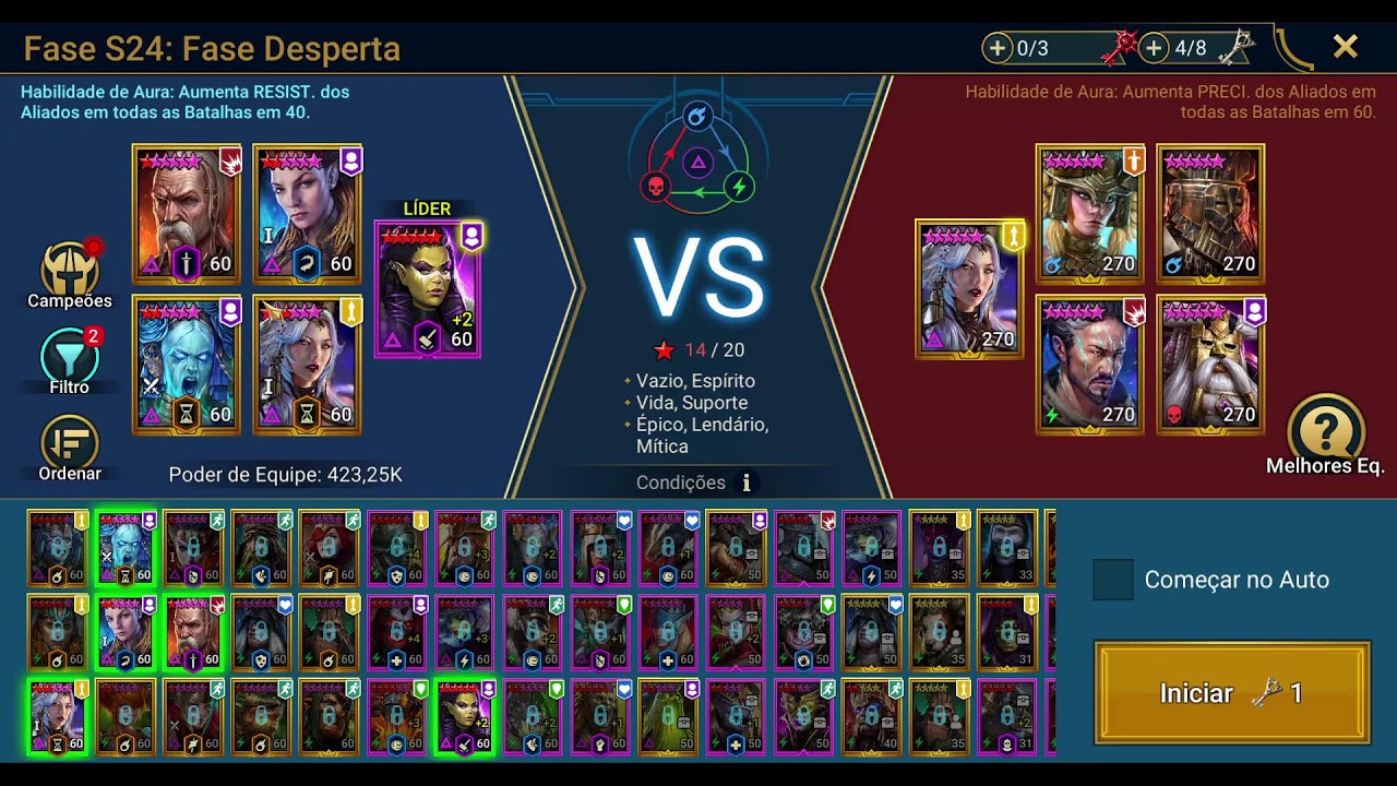 RAID SHADOW LEGENDS LIVE ARENA SAZONAL E OUTRAS COISAS