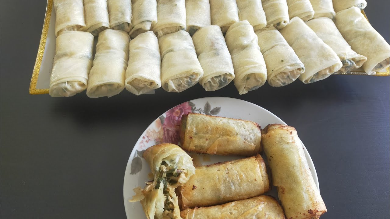 #سيكار#دجاج#سبانخ#جبن أسرار نجاح ولذة سيكار بالدجاج والسبانخ صوص البيشاميل😋