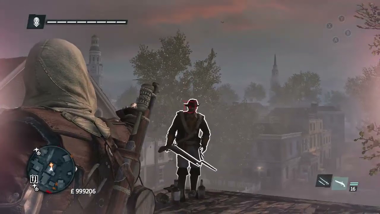 Assassin's Creed Rogue Remastered Edward Outfit And Privateer Cutlass Combat 