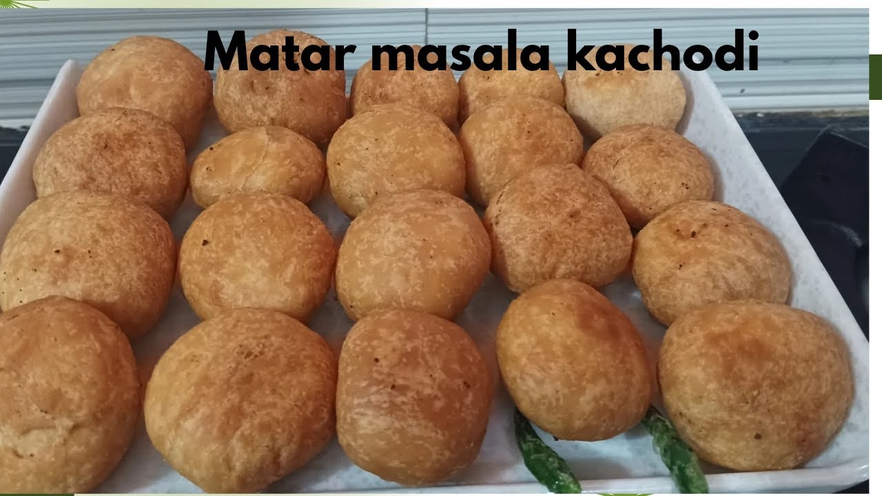 हलवाई से भी अच्छी बनी ये मटर मसाला कचौडी | How To Make Masala Matar Kachodi | Easily Store 15 days|