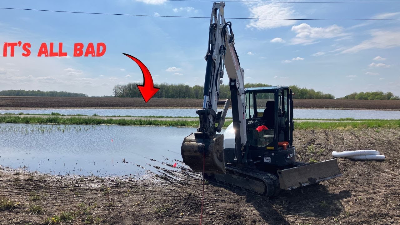 Draining A 3 Acre Lake!