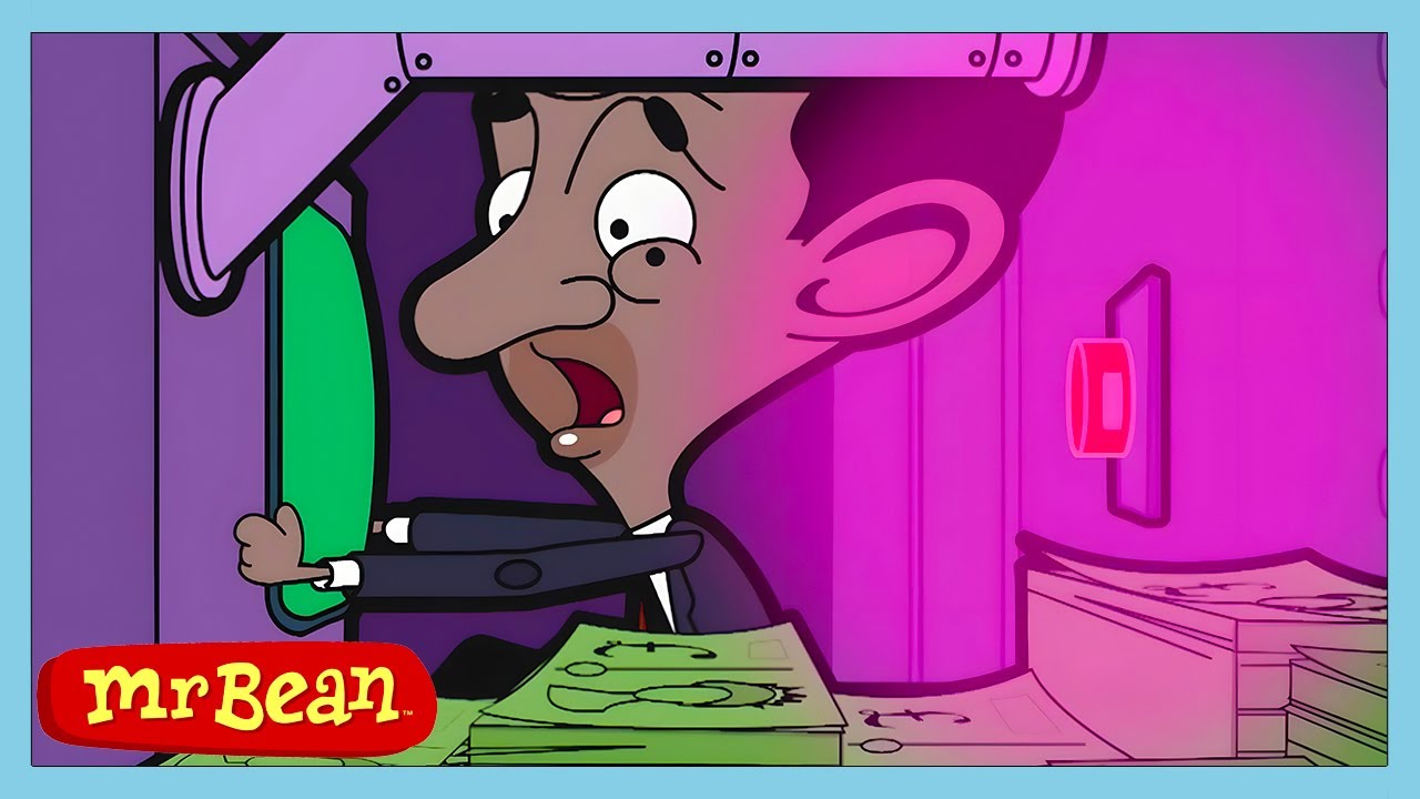 Mr Bean rouba o banco! | Mr. Bean | WildBrain Português
