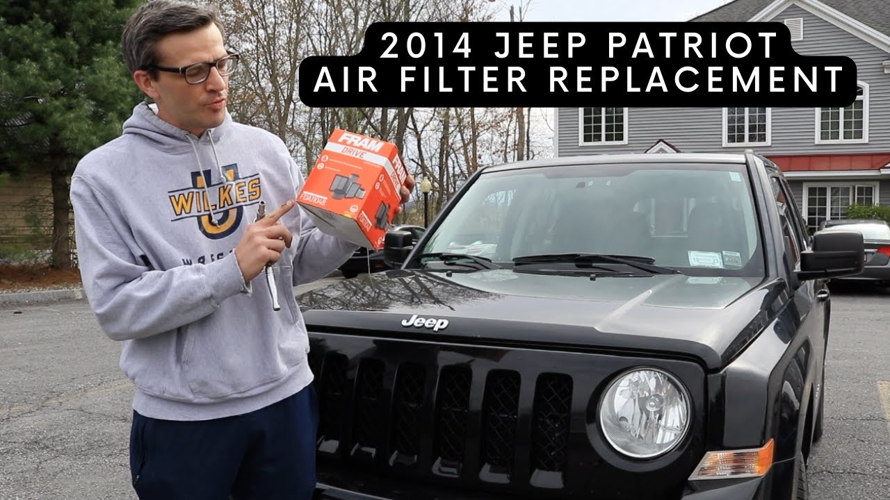 Jeep Patriot 2014: замена воздушного фильтра