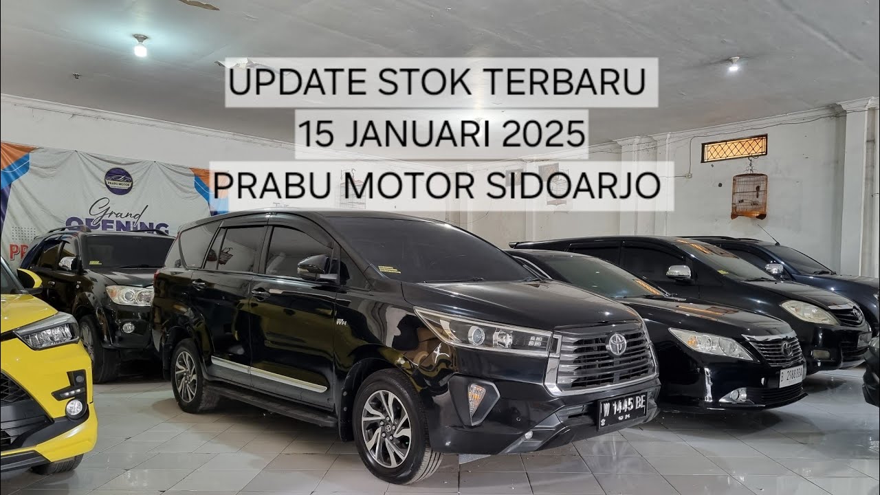 UPDATE STOK TERBARU 15 JANUARI 2025 PRABU MOTOR SIDOARJO
