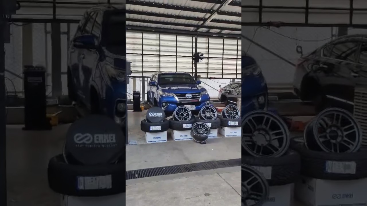 รีวิว Fortuner เน้นของแทร่ ญี่ปุ่นเท่านั้น #P2013 #Fortuner #enkeijapan #toyotires
