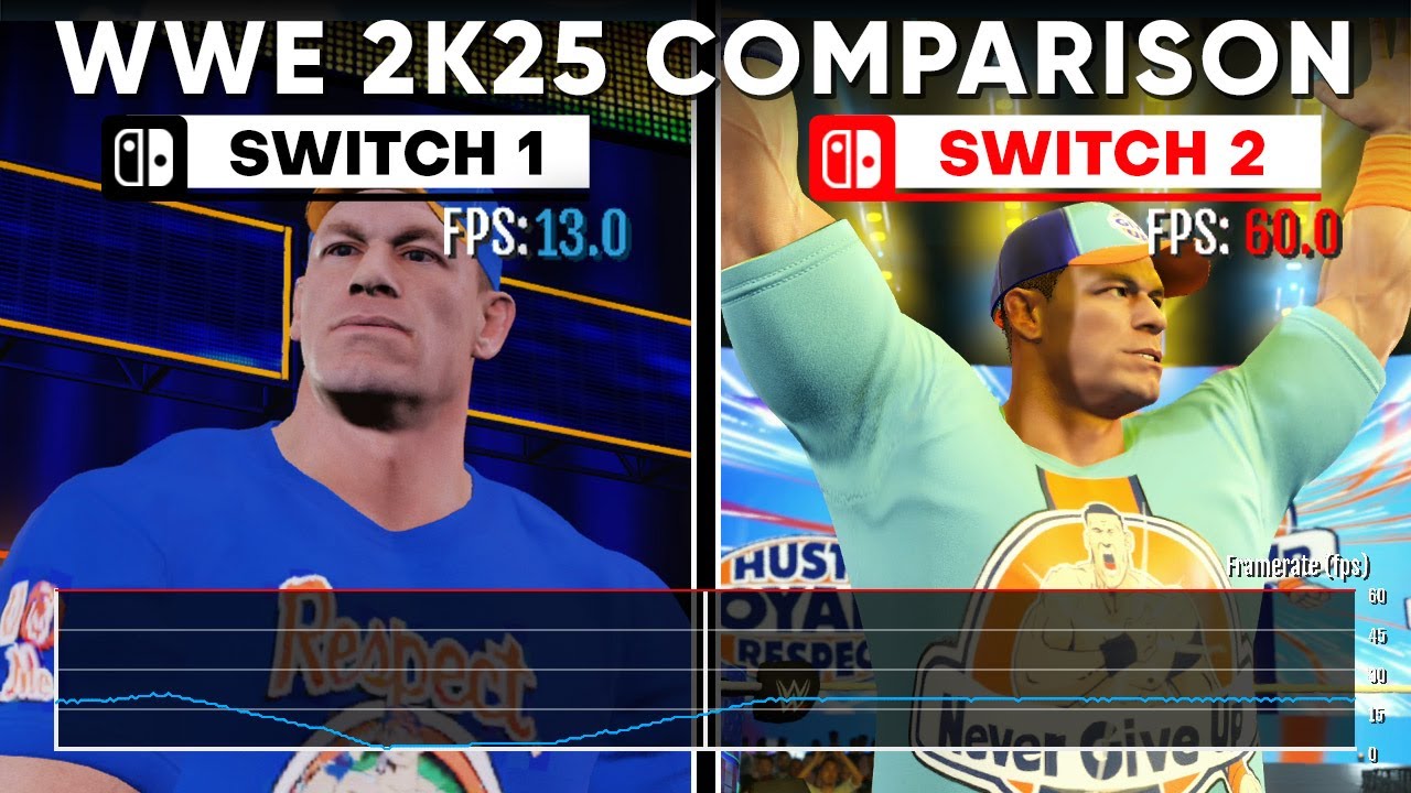 WWE 2K25 on Switch 2 - Monumental Upgrade from Switch 1