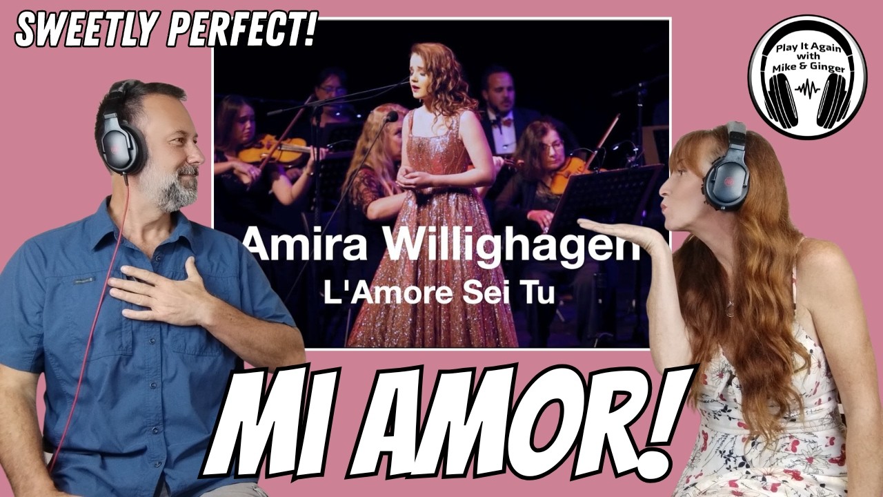 TE AMO! Reaction to AMIRA WILLIGHAGEN covering L'AMORE SEI TU (I Will Always Love You)