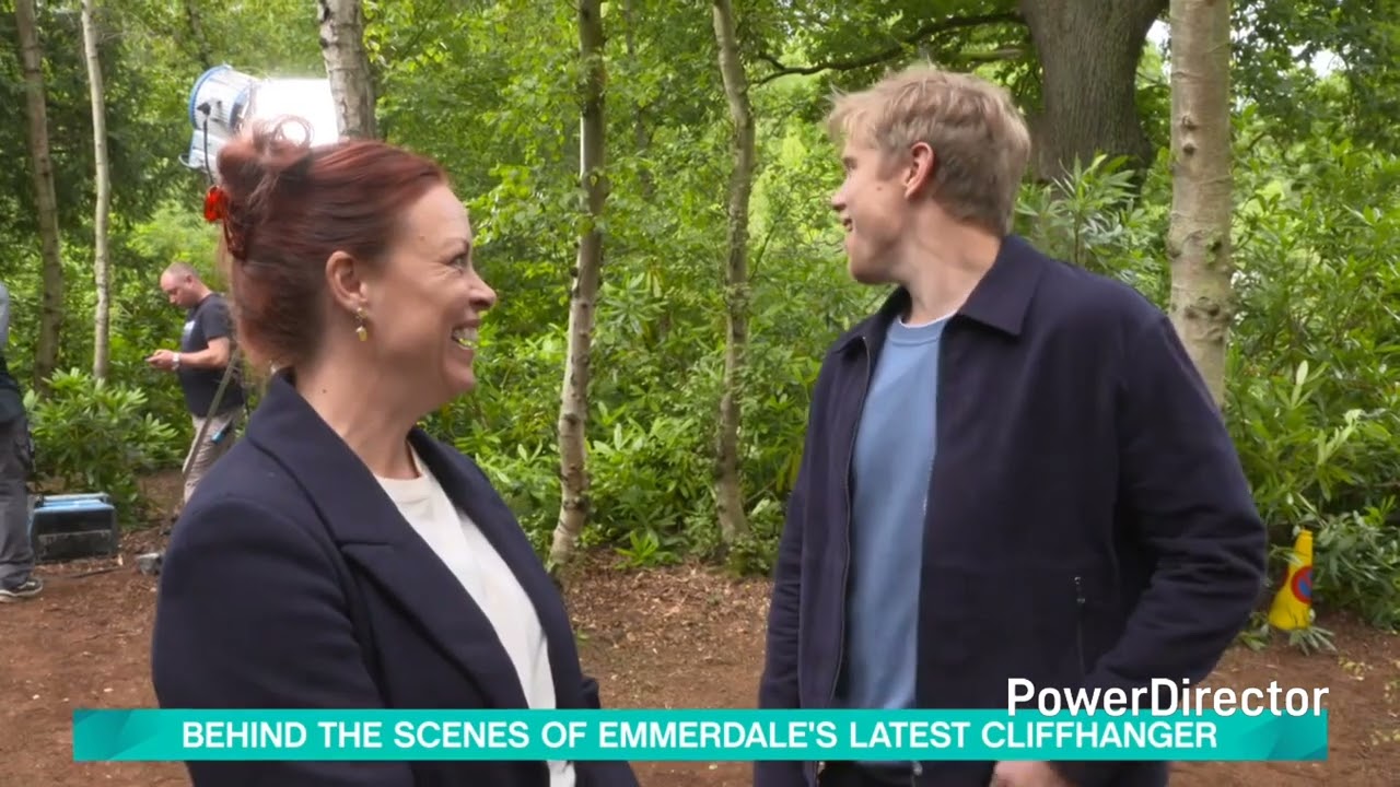 This Morning - Behind The Scenes Of Emmerdale's Clifftop Showdown (8/9/25)