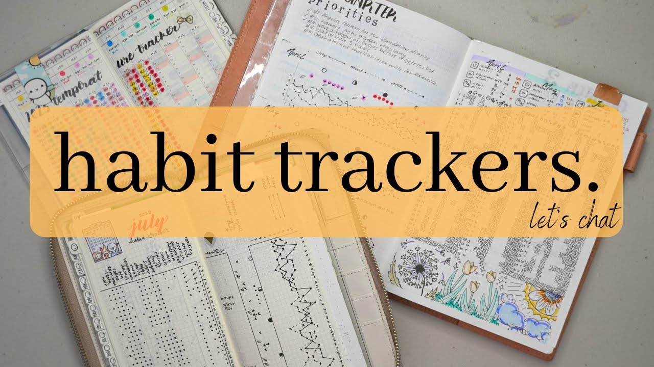 All About My Habit Trackers. What, How, and Why? Let's Chat!