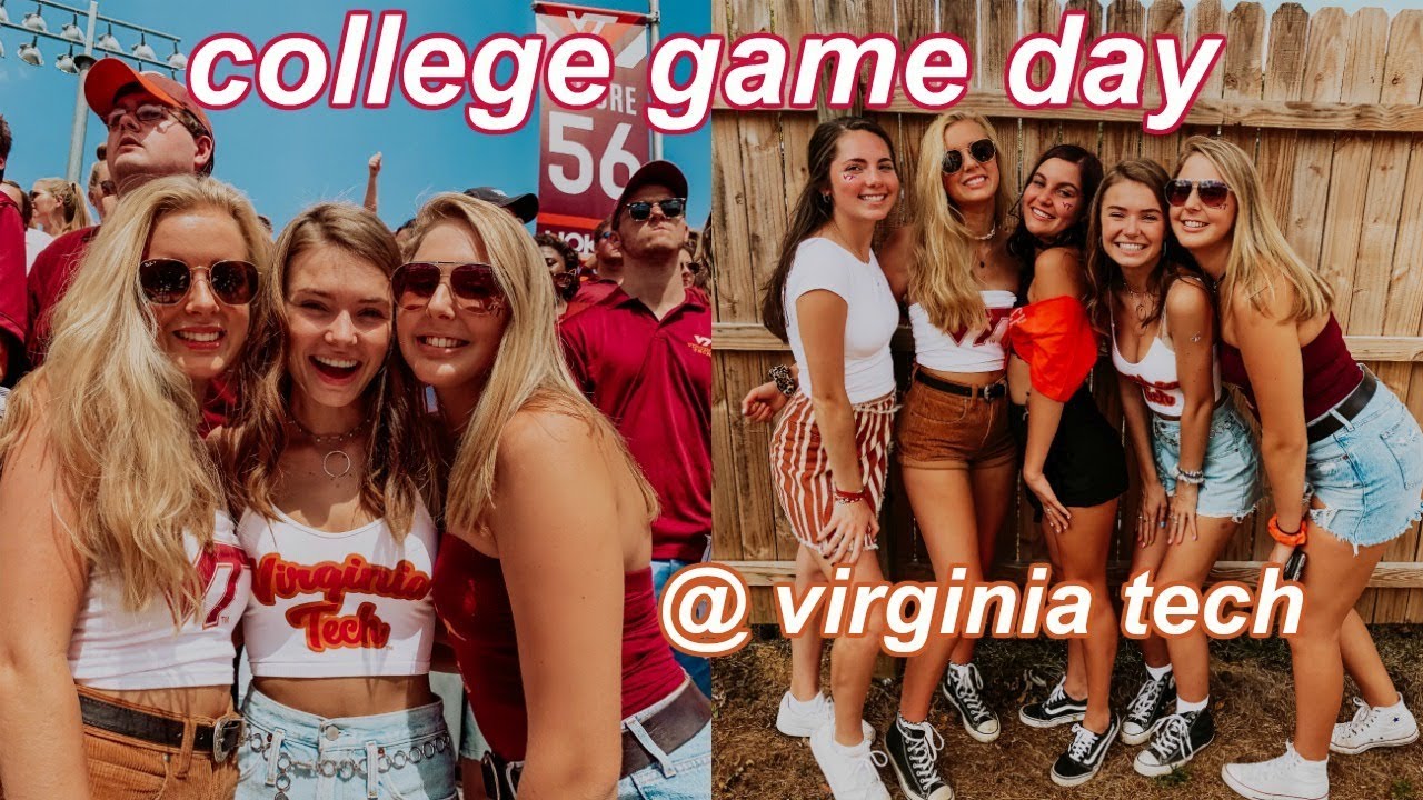 COLLEGE GAME DAY VLOG | Virginia Tech