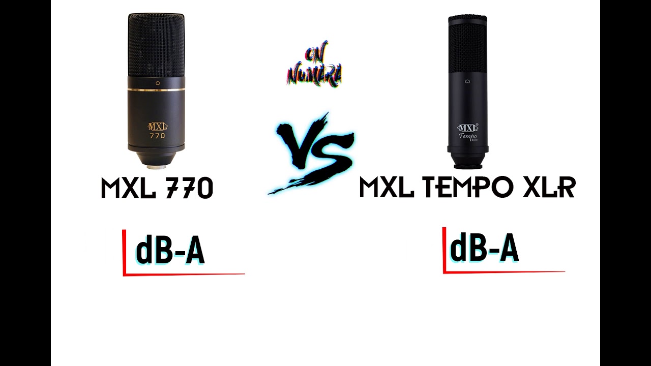 MXL 770 ve MXL Tempo XLR Studyo Mikrofon Karşılaştırma #22