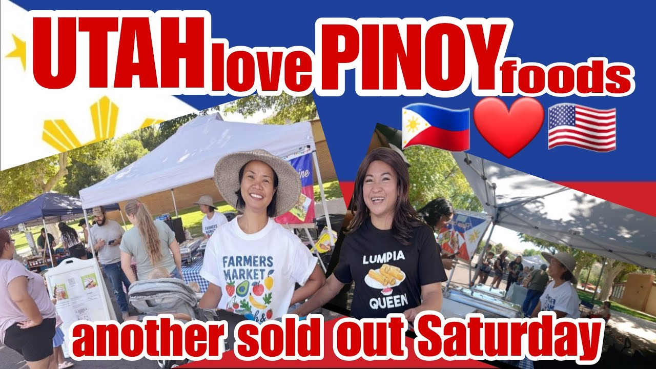 "FILIPINO FOOD CRAZE in UTAH | Sold Out in Hours! 🇵🇭❤🇺🇲"