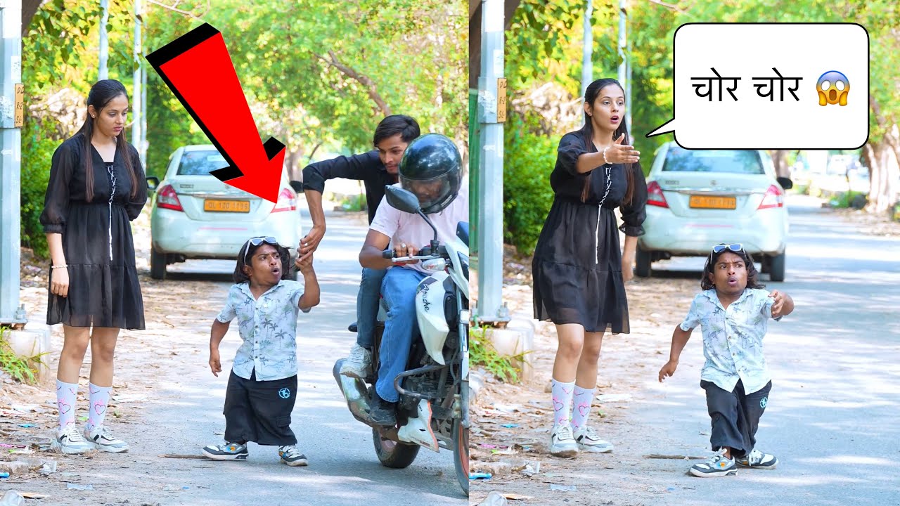 लड़की का फ़ोन हुआ चोरी 😱 | Prank On Cute Girl 🥰 | The Real Satish