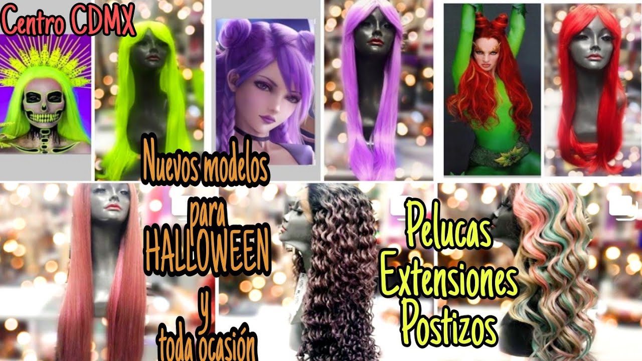 Cambia Tu Imagen Con Pelucas| Pelucas de Fantasía, Extensiones, Postizos y más en Centro CDMX