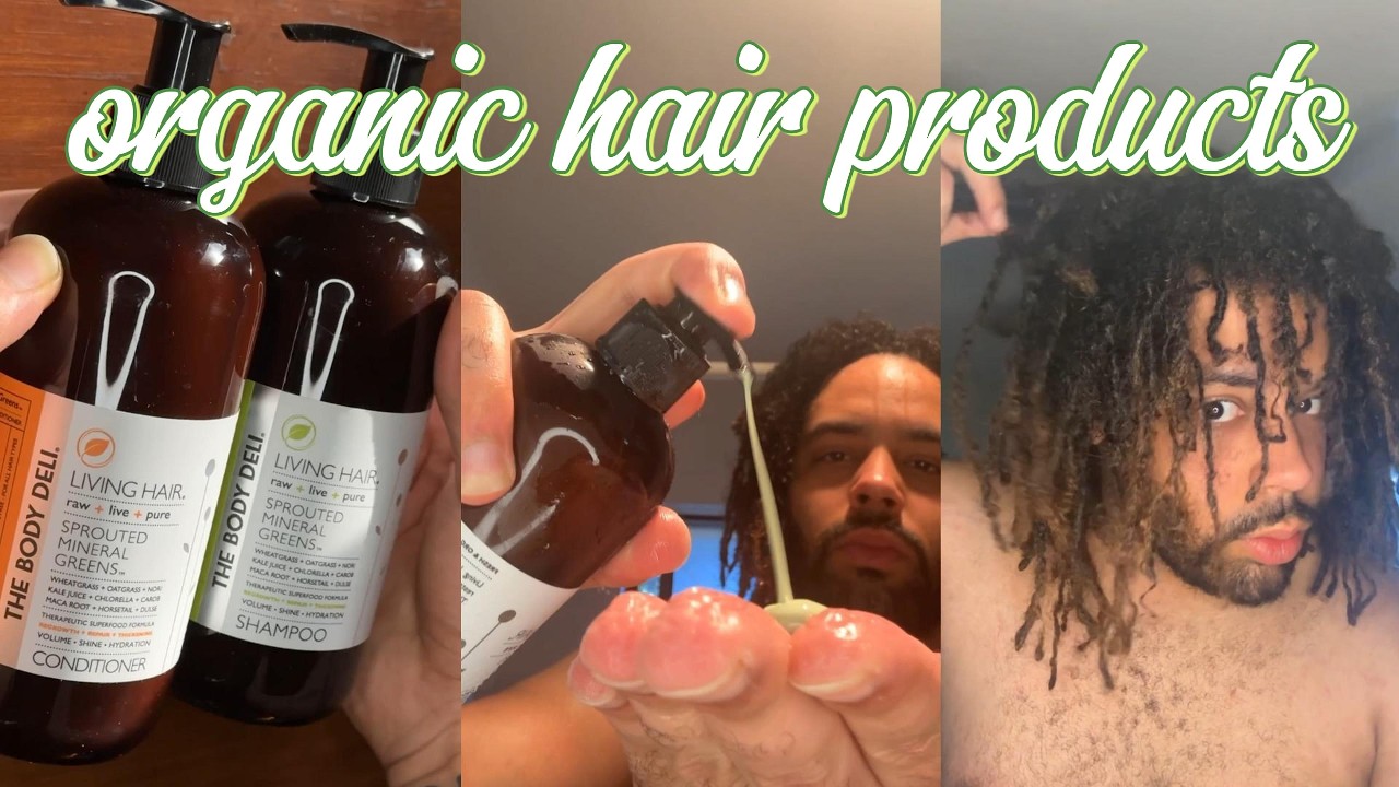 Trying Organic Hair Products on My Locs | Wash Day Routine with The Body Deli @TheBodyDeli