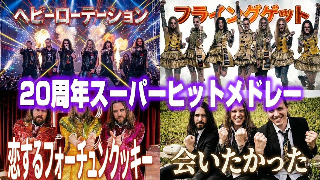 【※㊗️2025紅白】AKB48『20周年スーパーヒットメドレー』(Heavy Metal ver.) / Red and White Song Battle style.| Dreamy J-POP