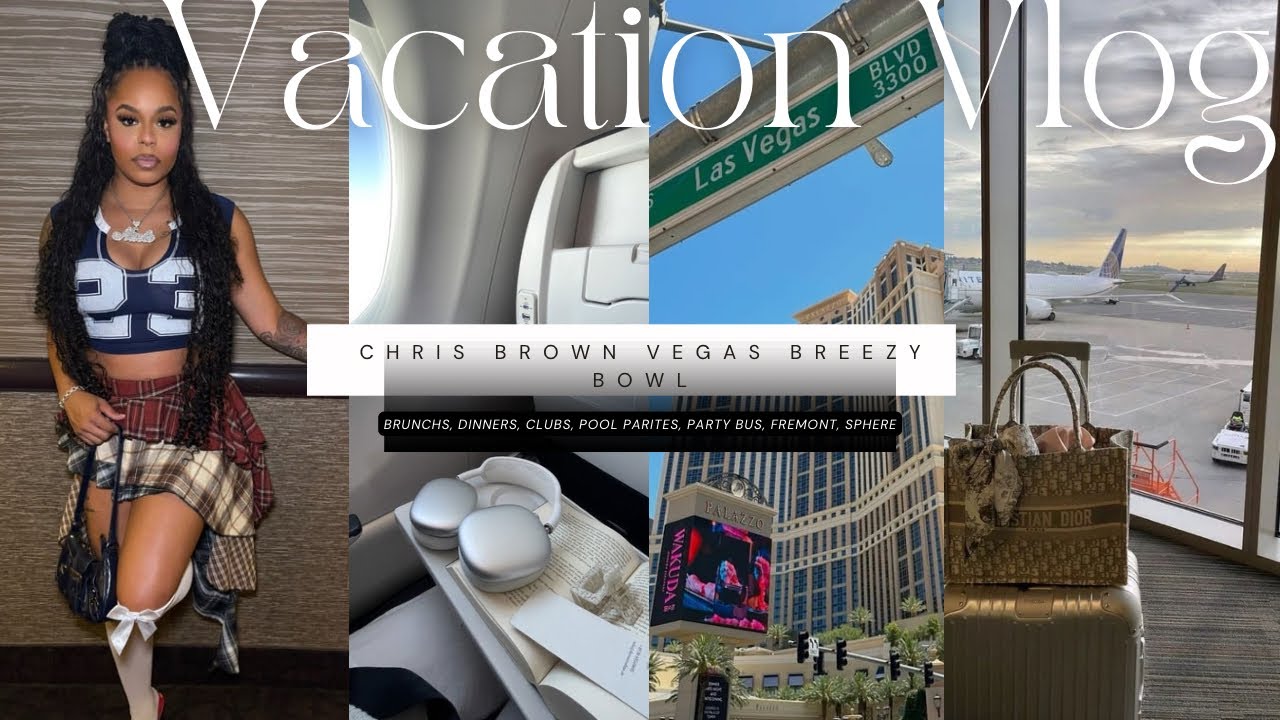 Vacation vlog|What happens in Vegas can’t stay in Vegas because I have to tell my vlog|breezy bowl