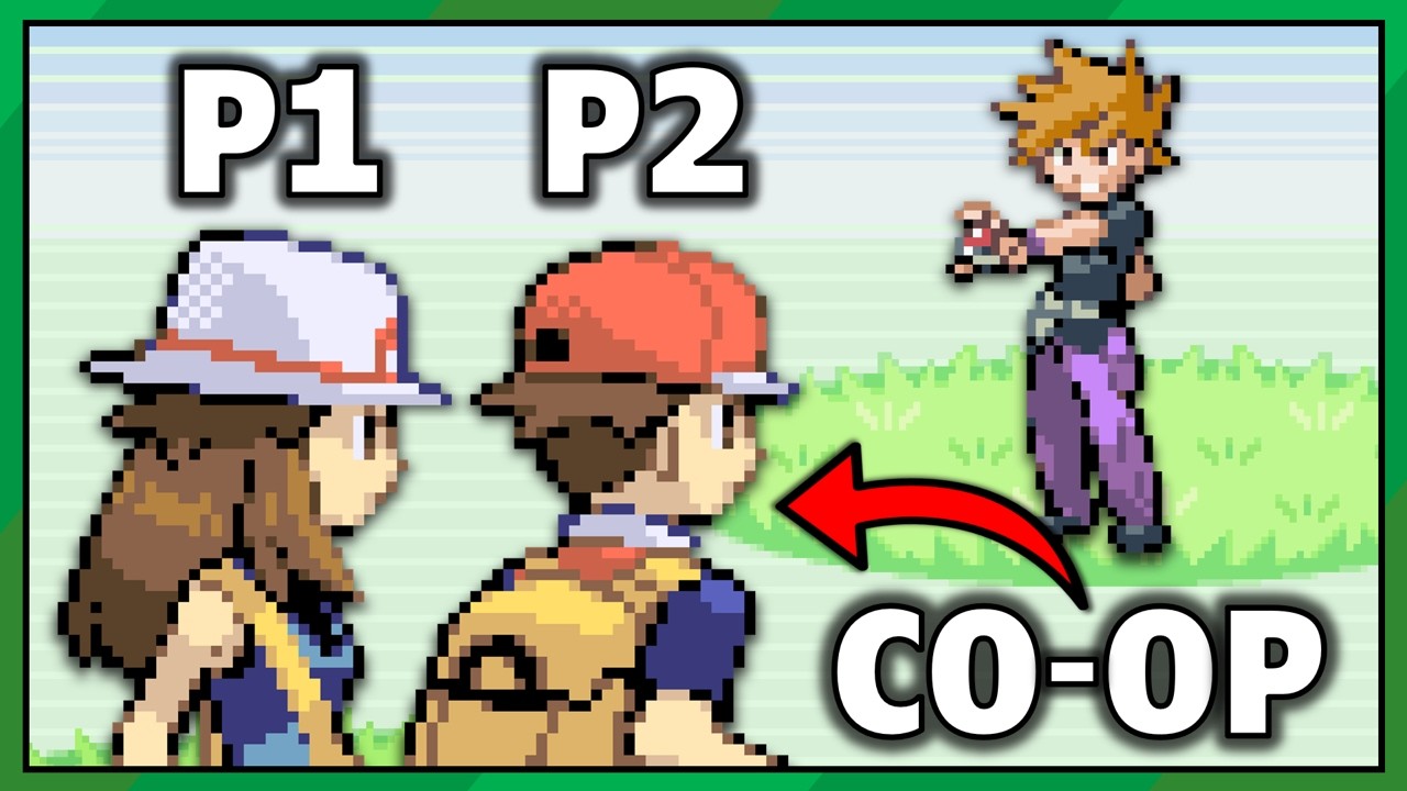 I Modded Pokemon FireRed so you Battle Together! (Multiplayer Co-Op)
