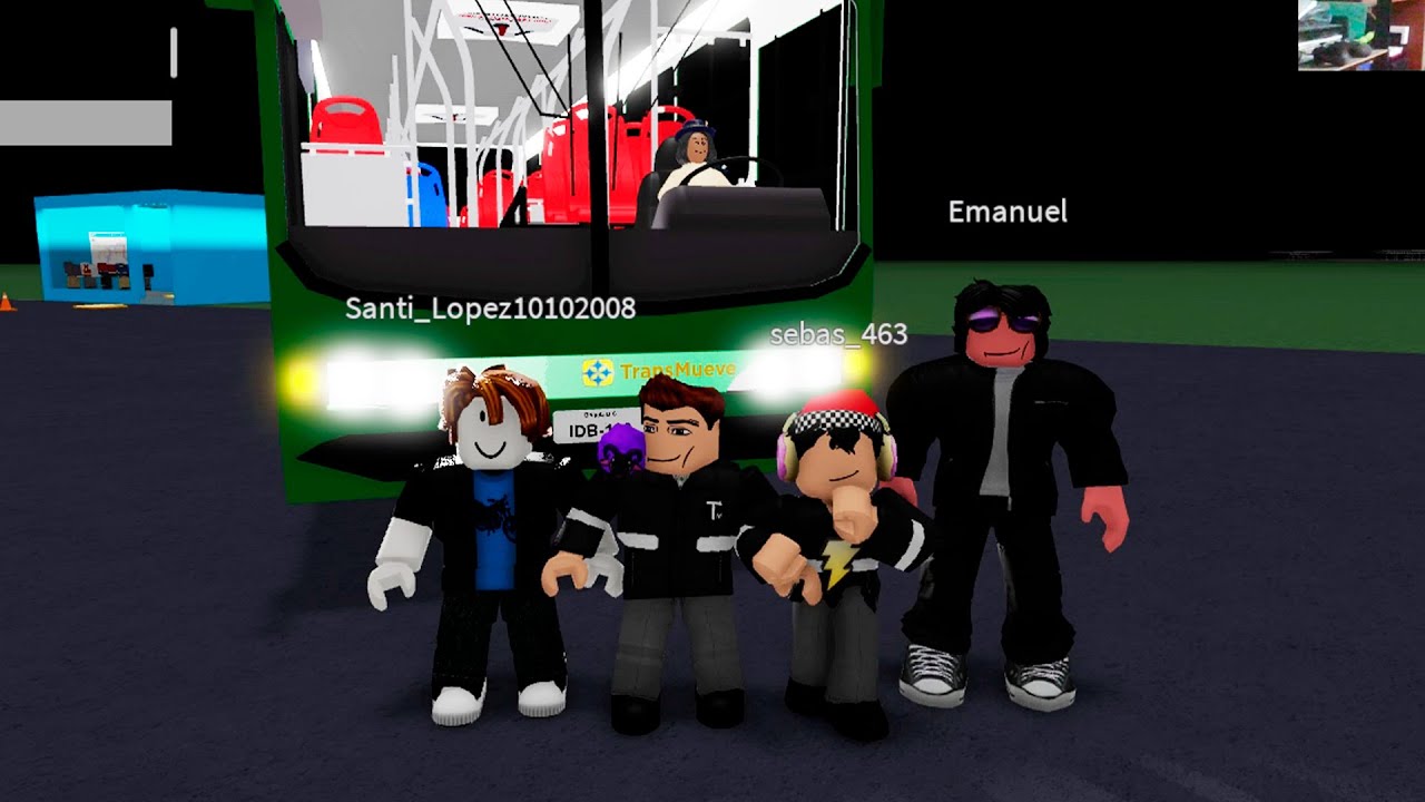 Transmilenio ROBLOX - Navidad y carros chocones. (Bogotá TM bus)