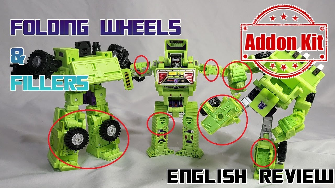 Video Review - Upgrade Kits - Folding Wheels & Fillers - Longhaul, Bonecrusher & Scrapper