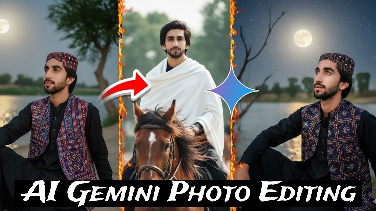 Ai Gemini Photo Editing | Gemini Sy Photo kisy Edit karyen