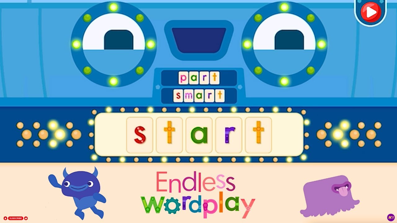 Endless Wordplay: Learn to Read and Spell with PART, SMART & START | Easy English Words for Beginner