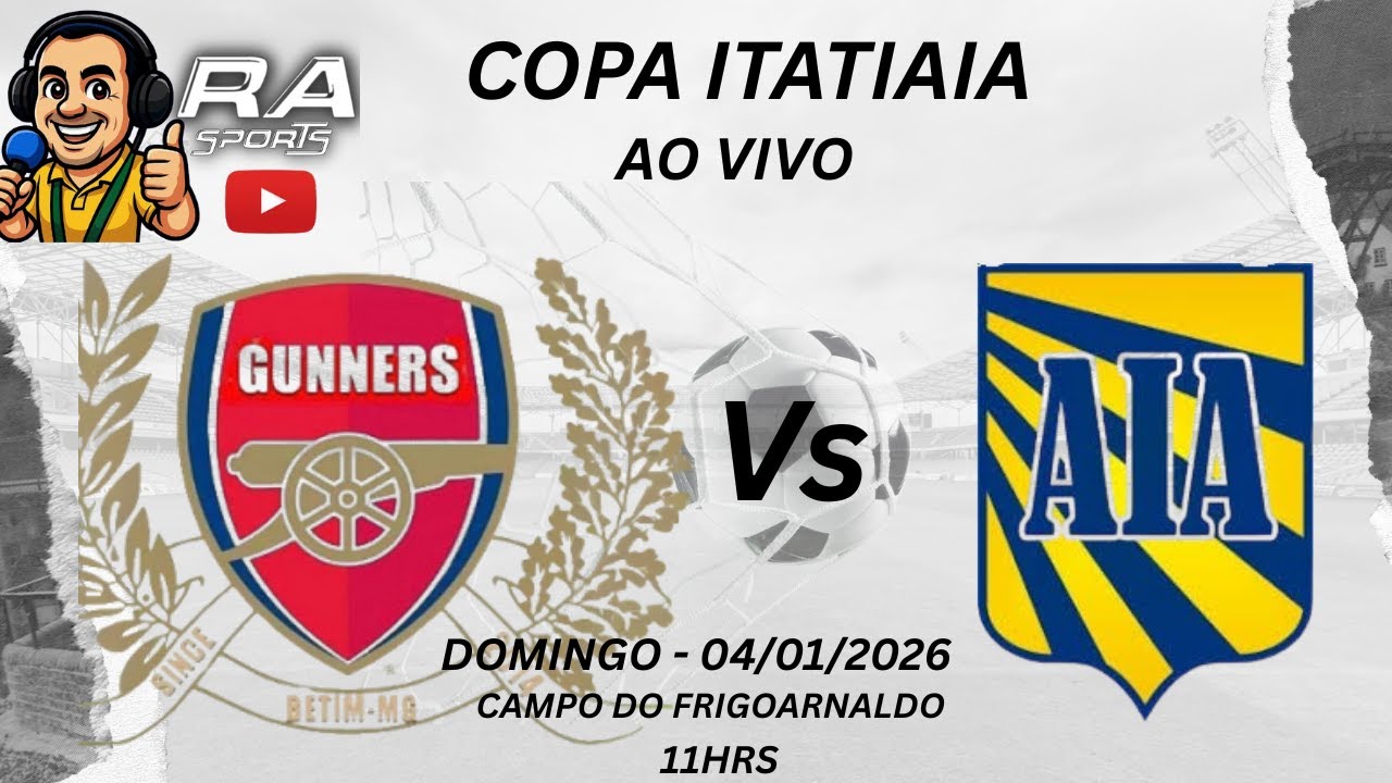 ⚔️ TUDO OU NADA EM CONTAGEM! GUNNERS X ITAMARATY  DECIDEM VAGA NA COPA ITATIAIA ⚽🔥