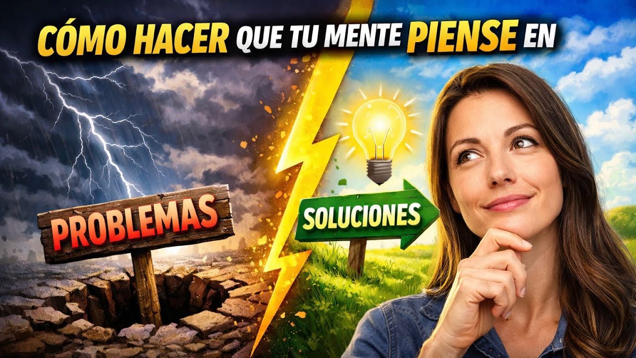 Cómo hacer que tu mente piense en soluciones y no en problemas | Cambia tu enfoque y transfórmate