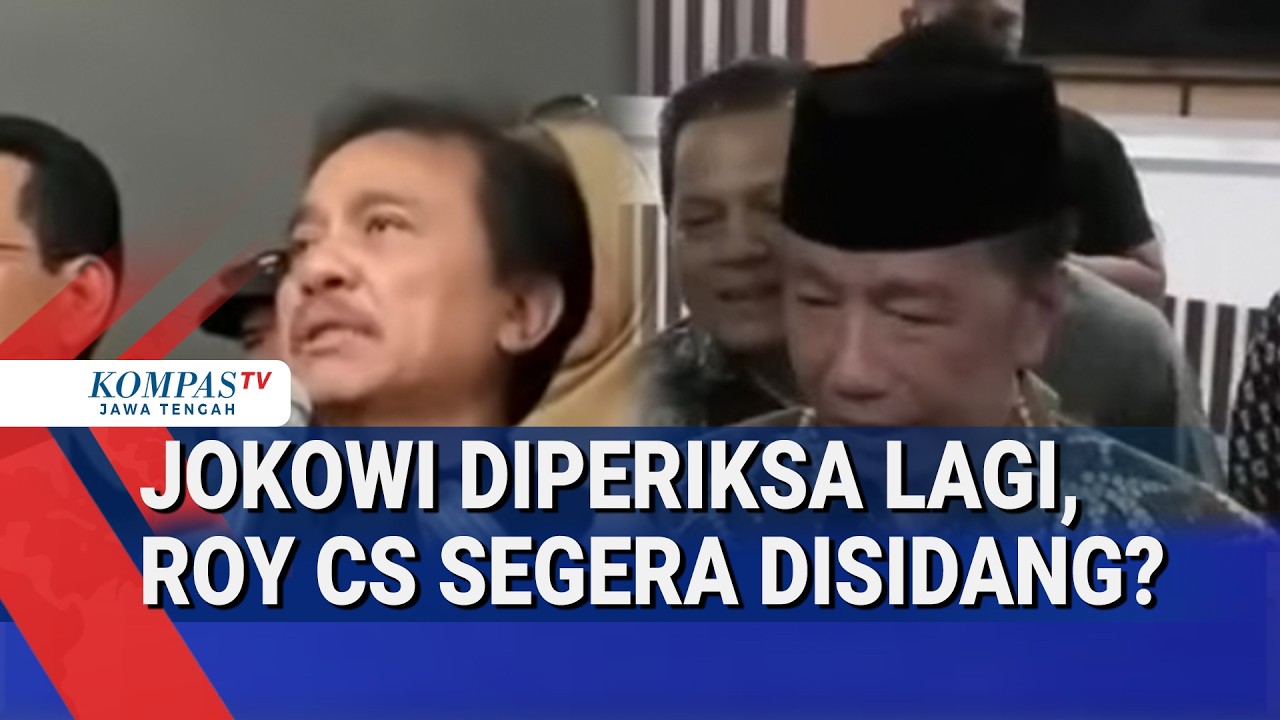 Jokowi Diperiksa Lagi, Roy Suryo Cs Segera Disidang?