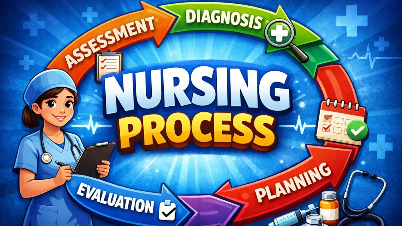 Nursing Process Explained in Easy Language | 5 Steps of Nursing Process for Students