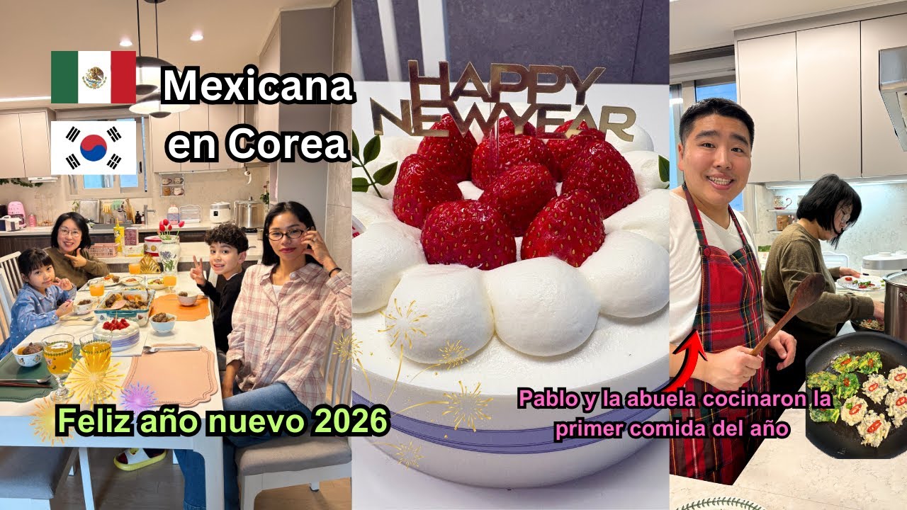 ASÍ FESTEJAMOS EL PRIMER DÍA DEL 2026 | Mariel en Corea VLOG #203