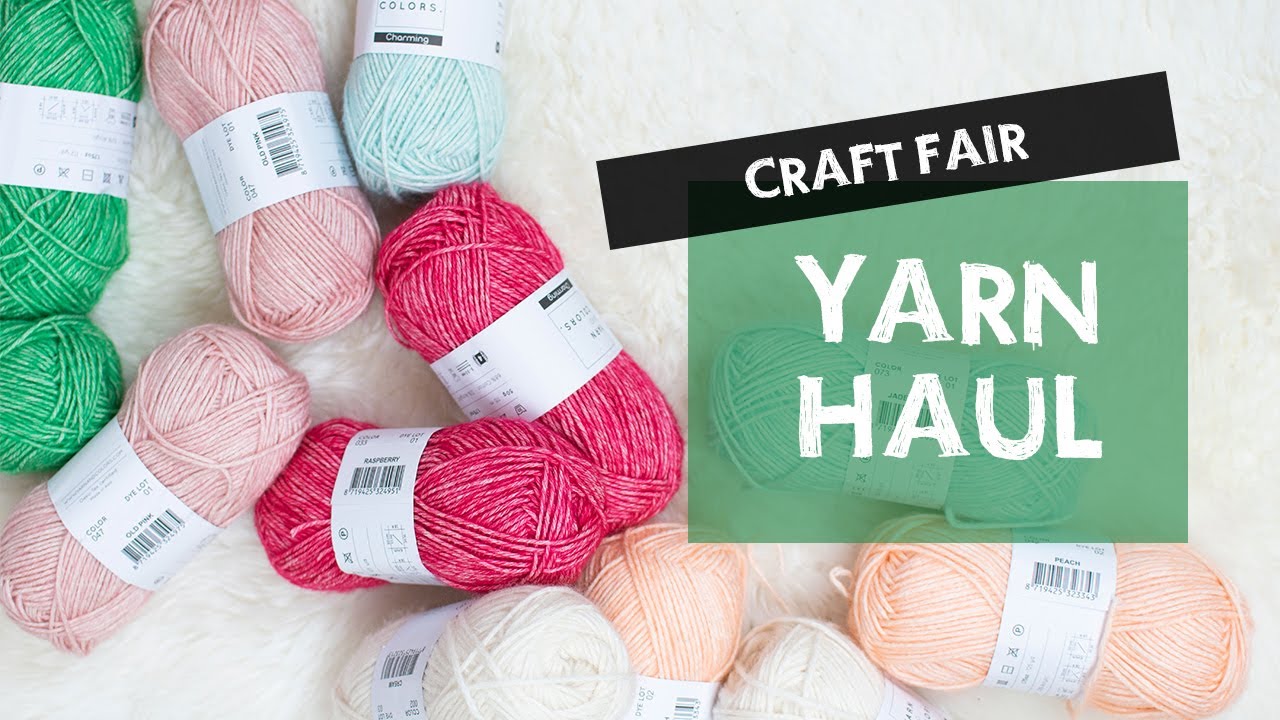 Yarn Haul and My Trip To The Yarn Festival