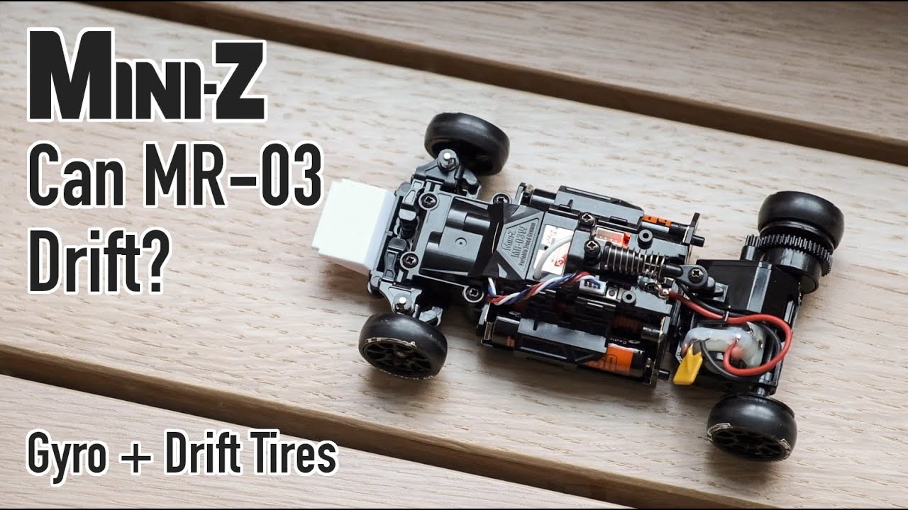 Kyosho Mini-Z: Can the MR-03 Drift?