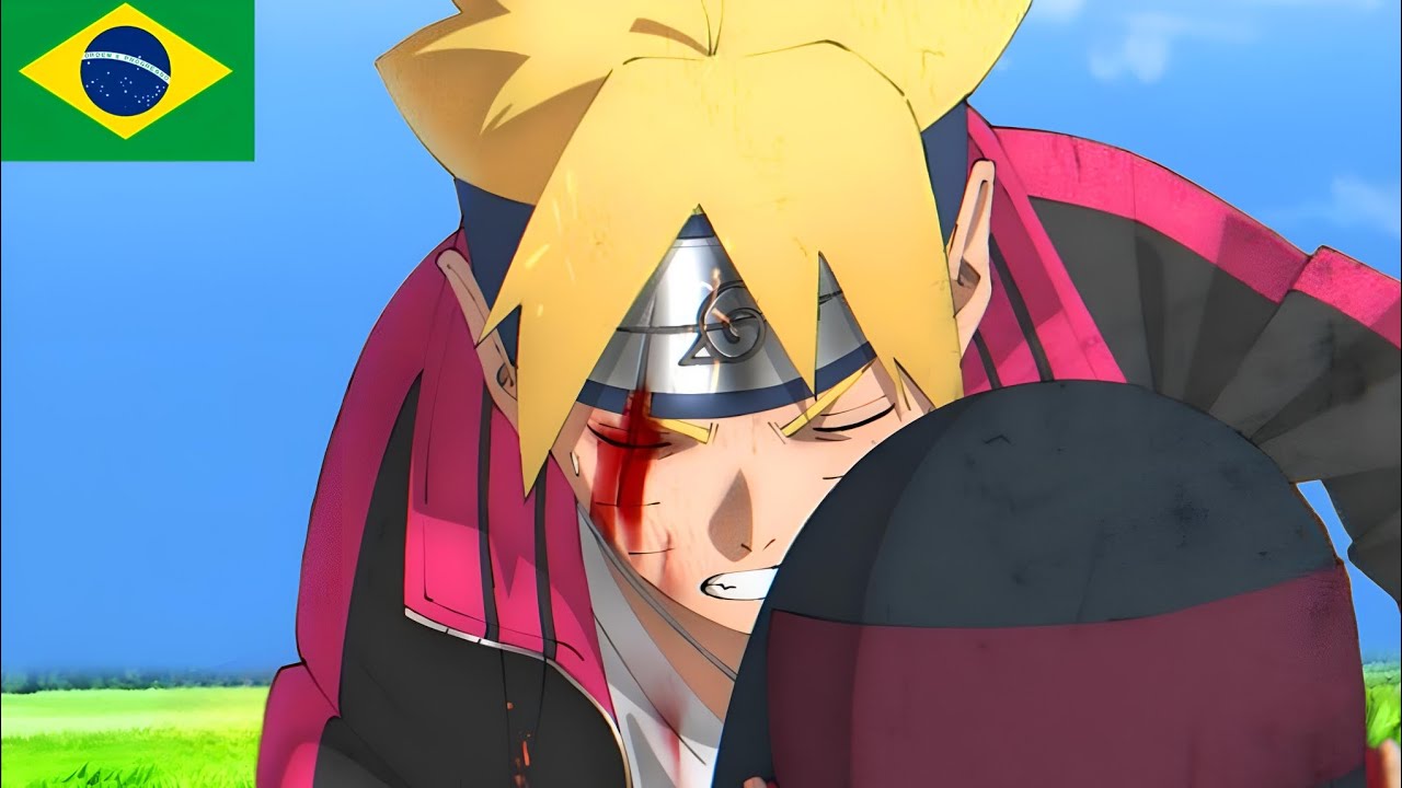 🇧🇷Boruto SACRIFICA o Olho PARA Proteger SARADA - NARUTO Brazil