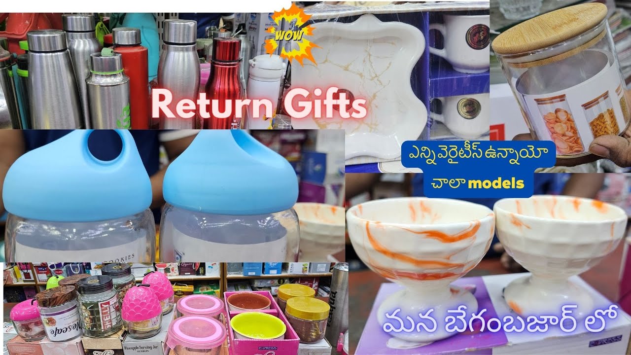 Begum Bazar Return Gifts |Hyderabad|రిటర్న్ గిఫ్ట్స్ |return gifts wholesale in hyderabad