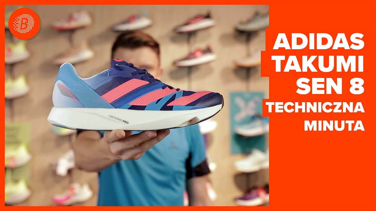 adidas Adizero Takumi Sen 8 | Techniczna minuta #117 | Sklep Biegacza
