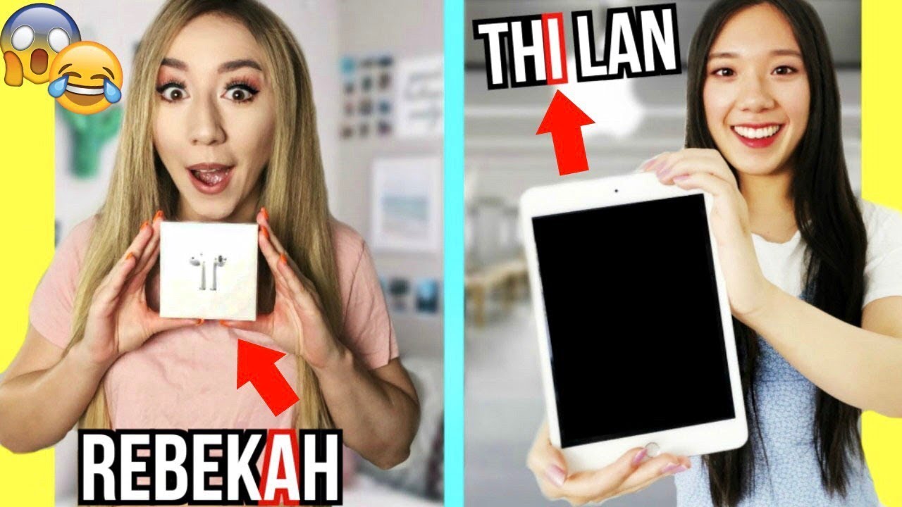 ich kaufe BFF alles was mit den BUCHSTABEN in IHREM NAMEN anfängt challenge